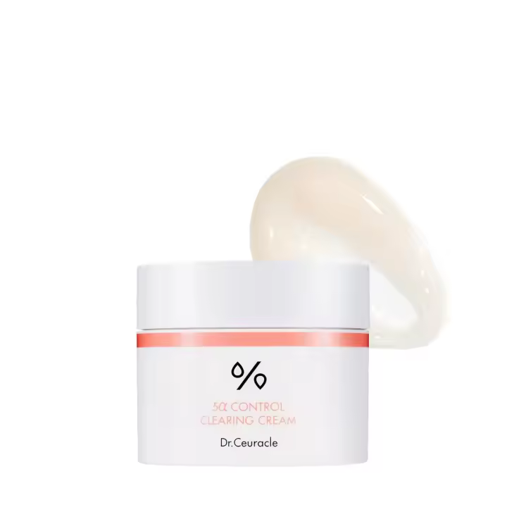 leegeehaam Dr.Ceuracle 5 Crema limpiadora alfa (50 g / 1,76 oz.) - Tratamiento hidratante para espinillas para pieles grasas y sensibles, - 1