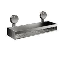 Estante de baño con ventosa de acero al carbono, estante de almacenamiento para ducha con montaje en pared sin perforaciones, soporte de carga fuerte de gran capacidad - details 5