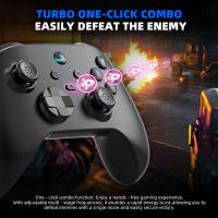 Mando inalámbrico G6 para juegos móviles, controlador trimodo Hall rocker/disparador, Joystick de seis ejes para NS Switch /PC/Android/IOS - details 5