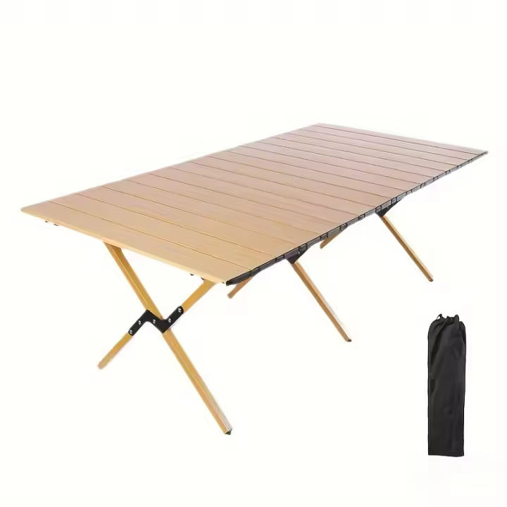 Mesa Plegable Para Exteriores, Mesa De Picnic Portátil Para Camping - 1