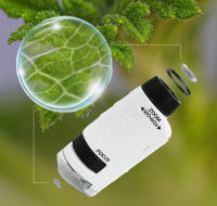 Microscopio De Bolsillo Para Niños, Kit De Juguete Científico 60-120x, Mini Microscopio Educativo De Mano Con Luz LED - details 2