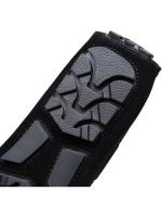 Los hombres mocasines zapatos de cuero vegano zapatos de la cubierta detalles de costura gamuza Vamp suela de goma Flexible tacón plano cómodo baile Slip-on - details 6