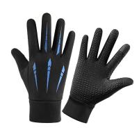 Guantes de ciclismo invernales para hombre Forro térmico, viento frío, impermeable, pantalla táctil, ciclismo, correr al aire libre, esquí - details 2