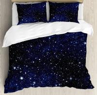 Conjunto de Cama de Estrellas Galaxia Cubierta de Edredón Suave para Niños y Niñas - details 19