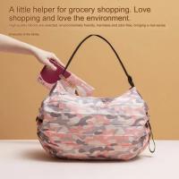 Bolsa de Compras Plegable de Gran Capacidad Bolsa de Almacenamiento Ecológica y Reutilizable para Viajes Bolsa de Grocery Impermeable Portátil - details 7