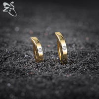 ZS-Piercing para el ombligo de Plata de Ley 925 para mujer, anillos para el vientre chapados en oro de 14K, Piercings para el cuerpo curvos inversos, 1 unidad - details 4