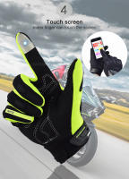Suomy-guantes de moto para hombre y mujer, manoplas de dedo completo para pantalla táctil, motociclista, ciclismo, Enduro, color rosa - details 12