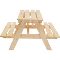 Juego de Mesa de Madera para Niños 90x90xA50 cm Ideal para Exterior o Interior - details 23