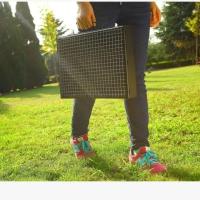 1 Uds. Parrilla de barbacoa portátil plegable, kits de herramientas pequeñas de acero inoxidable para cocinar al aire libre, Camping, Picnics, playa - details 4