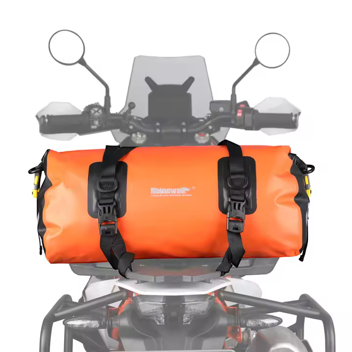 Rhinowalk-bolsa para sillín de motocicleta, 20L/45L/65L, impermeable, para asiento trasero de Motor, paquete trasero, equipaje de viaje de secado rápido - 1