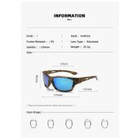 Gafas de sol deportivas polarizadas de visión nocturna modelo nuevo 2025 para hombre, gafas de ciclismo para exteriores - details 3