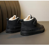 Zapatos informales para niños, zapatillas altas, zapatos deportivos para niños, zapatillas de nieve planas suaves y ligeras de piel cálida para invierno, zapatos de algodón para niños - details 27