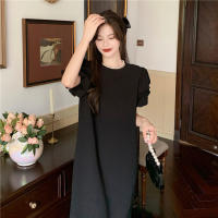 Vestido de Bubla de Talla Grande Estilo Verano para Mujeres Diseño Francés de Niche Falda Larga - details 13