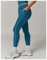 Pantalones de Yoga de cintura alta con sensación de nube para mujer, pantalones deportivos de secado rápido para correr, ropa exterior de ocio, pantalones de chándal ajustados - details 10
