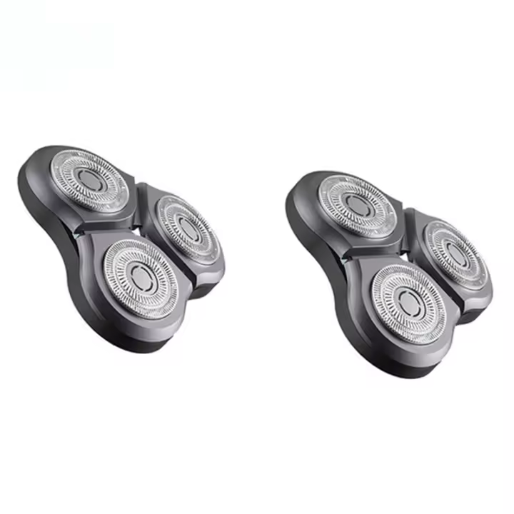 Cabezal de afeitadora de repuesto para XIaomi Mijia S500 S500C S300, cuchilla de afeitar eléctrica, máquina de afeitar en seco y húmedo, 2 uds. - 1