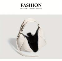 Bolso vintage para mujer, correa ajustable para el hombro, bolso blanco minimalista de gran capacidad para el trabajo, salidas informales - details 0