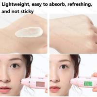 Crema de día correctora antienrojecimiento Facial, crema para el cuidado de la piel sensible a la picazón, crema hidratante para iluminar la Base, cosméticos - details 4