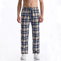 Pantalón de verano con carreaux para hombre, informal, con cordón de ajuste, recto, Harajuku, Hip-hop, para exteriores, diario - details 30
