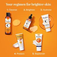 TruSkin Limpiador facial con vitamina C - Limpiador facial iluminador con vitaminas C y E, aceite de rosa mosqueta, aloe vera y MSM - Limpieza profunda y refrescante para una piel radiante y saludable, 5 fl oz - details 11