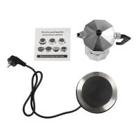 Cafetera eléctrica de 150 ml, máquina de café espresso, 3 tazas, moca, con fondo separado, de aluminio - details 3