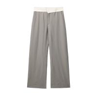 TRAFZA-Conjunto de 2 piezas de moda para mujer, pantalones sueltos informales elegantes Vintage + traje de viaje Sexy con cuello en V para vacaciones, novedad de verano - details 4