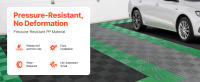 SucceBuy Alfombrilla de Drenaje Entrelazada, Cojín Modular, para Garaje, Jardín, Cocina y Uso Exterior - details 0