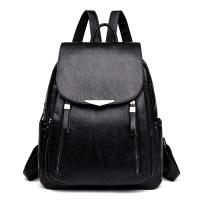 Mochila grande de viaje para mujer, bolso de mano de cuero PU, mochila escolar para niñas, mochila trasera de hombro para mujer - details 2