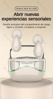 SANLEPUS 2025 Auriculares Inalámbricos, Auriculares Bluetooth 5.4 con Micrófono Estéreo HD HiFi, Control Táctil, Auriculares para Juegos, Carga Rápida USB-C, Ajuste Cómodo, Compatible con Android y iPhone - details 1