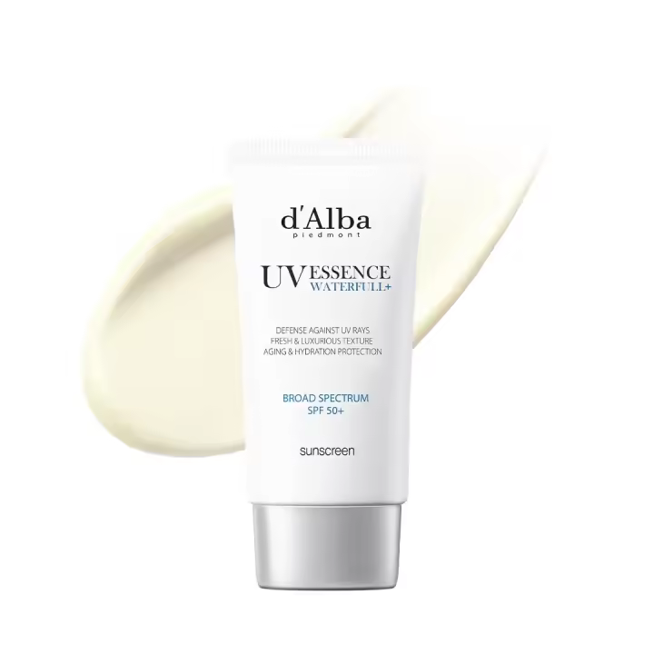 d'alba Piedmont Italian White Truffle Waterfull Mild Vegan, protector solar mineral, amplio espectro SPF 50+ no nano adecuado para - 1