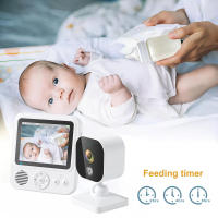 ABM900 Monitor de bebé de 2,8 pulgadas cámara de vídeo de vigilancia para bebé protección de seguridad Audio bidireccional cámara de visión nocturna niñera - details 4