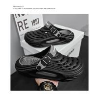 Zapatillas de verano originales de diseñador, zuecos para hombre, sandalias de playa con plataforma para mujer, calzado informal antideslizante para exteriores, sandalias para hombre - details 16