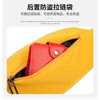Riñonera informal, correr deportivo multifuncional, bolsa de pecho para teléfono móvil, desplazamientos de gran capacidad, bolsa de mensajero ligera multicapa - details 3