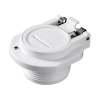 Bloqueo de seguridad al vacío W400BWHP, adaptador de vacío de piscina de rotación libre para manguera, limpiador de piscina, ajuste de pared - details 0