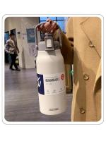 Botella termo de gran capacidad con pajita, termo de acero inoxidable, taza de agua fría y caliente, frasco de vacío para gimnasio - details 3