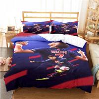 Juegos de funda nórdica con estampado de estrellas de fútbol, sábanas para adultos y niños, fundas nórdicas, juegos de cama - details 3
