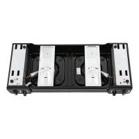 Cncest Estufa de Butano Portátil con Doble Quemador Placa de Horneado para BBQ con Pintura Antideslizante - details 3