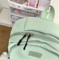 Mochila impermeable de alta capacidad para mujer, morral escolar para ordenador portátil, bonita bolsa de viaje para libros, a l - details 7