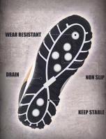 Zapatos grandes para senderismo al aire libre impermeables y antideslizantes para hombres - details 2