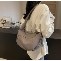 Bolso cruzado minimalista de gran capacidad para mujer, bolso pequeño de hombro para estudiante, bolso de dumplings versátil, nuevo estilo - details 40