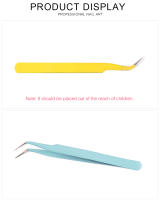 Pinzas para Pestañas KADS 1PCS Herramientas de Maquillaje de Alta Precisión para Extensión de Pestañas y Remoción de Vello Accesorios de Manicura - details 4