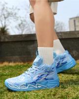 Zapatillas de baloncesto para hombre, transpirables, con amortiguación, antideslizantes, para correr, entrenamiento de gimnasia, zapatillas de baloncesto atléticas para mujer - details 17