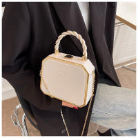 Bolso blanco de alta gama para mujer, nuevo bolso de caja de moda, bolso cruzado con cadena de moda Primavera/Verano - details 8