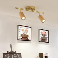 Luz LED de techo nórdica para decoración del hogar, foco de madera minimalista para habitación, guardarropa, accesorio de iluminación moderno - details 2