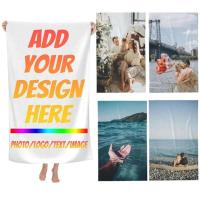 Toalla de playa de baño con patrón personalizado 3D, pedido al por mayor para mapear productos personalizados, 1 Uds. - details 1