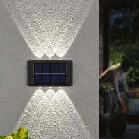 Luz Solar de pared para exteriores, lámpara LED impermeable, iluminación luminosa hacia arriba y hacia abajo, decoración de valla de jardín y balcón, luz Solar - details 3