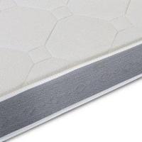 Colchón viscoelastico, Modelo Visco Star, 120 x 190 x 21cm - Todas Las Medidas, Blanco y Gris - details 2