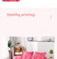 Cubierta de Edredón Floral Engrosada Tamaño Completo Queen Doble Individual con Borlas Rosa Flores Tapado para Cama Doble Sin Funda de Almohada y Sábana - details 10