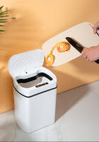 Cubo de basura con sensor automático para cocina y hogar, cubo de basura inteligente para baño, Herramientas de limpieza - details 10