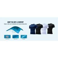 Camisetas de Compresión para Hombres Mangas Cortas de Verano Ideal para Entrenamiento en Gimnasio - details 10
