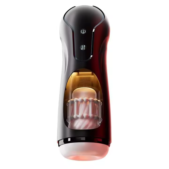 Juguetes sexuales, tazas de avión, telescópico eléctrico para hombres, rodillo telescópico totalmente automático, empuje de pistón, masturbador, juguetes sexuales para adultos - 1